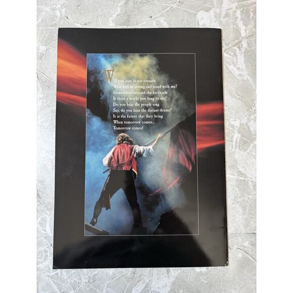 Les‎ Miserables Broadway Program April 2003 WITH TICKETS - Picture 2 of 5